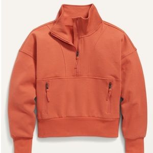 Quarter-Zip Dynamic Fleece Performance Sweatshirt for Girls in Majave Sz XL